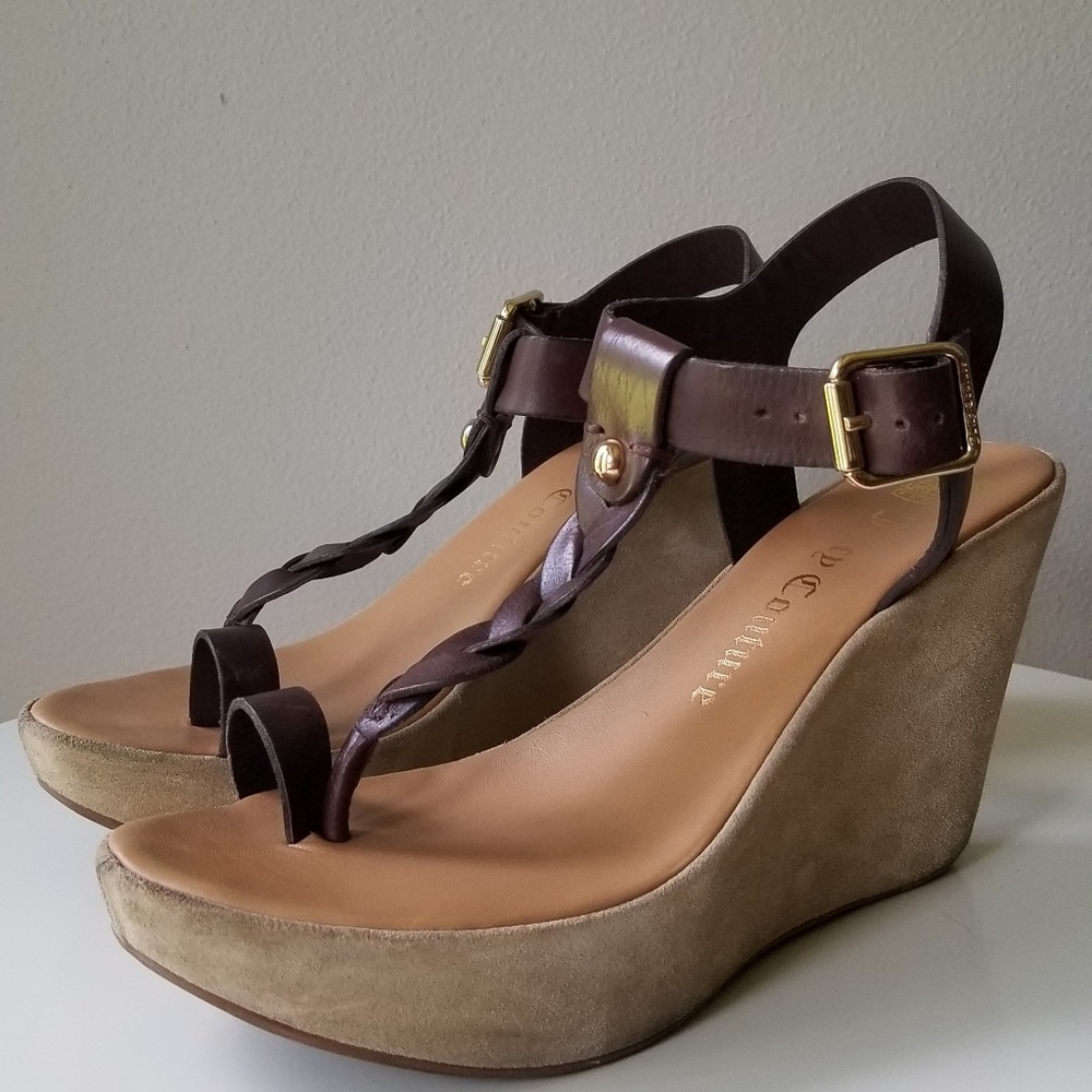 Juicy Couture wedge sandals